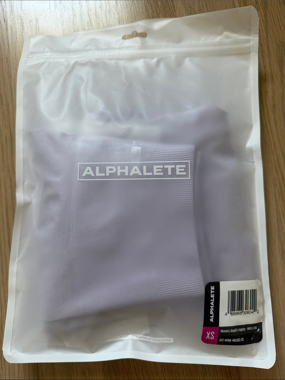 Alphalete amplify legging - misty lilac - Picture 2 of 5